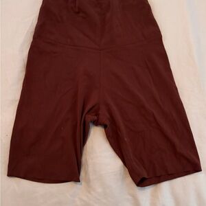 Women's Rust Colored Cycling Shorts